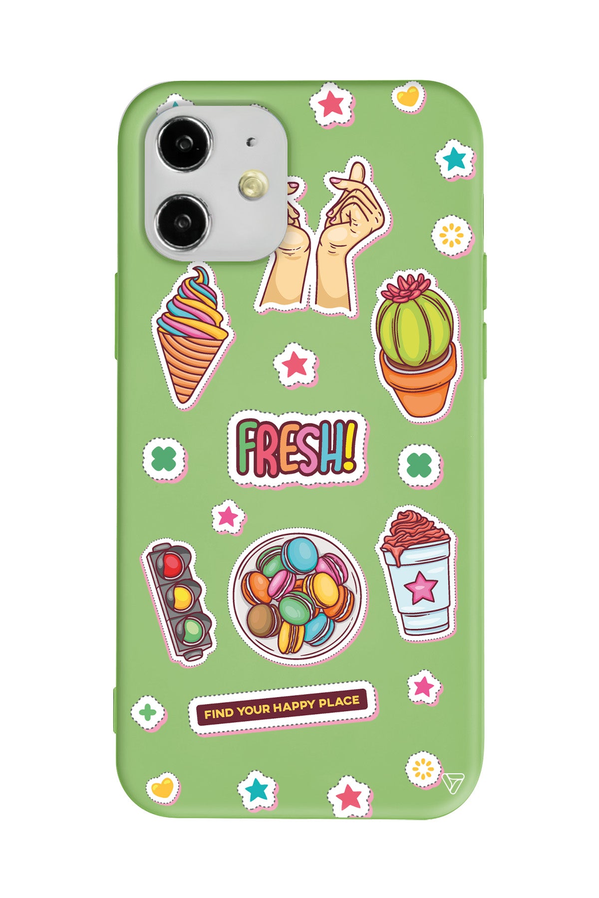 Fresh! Lansman Model İçi Kadife Silikon Telefon Kılıfı