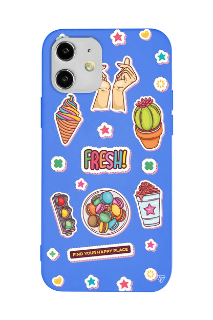 Fresh! Lansman Model İçi Kadife Silikon Telefon Kılıfı