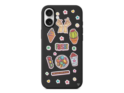 Fresh! Lansman Model İçi Kadife Silikon Telefon Kılıfı – Plus Serisine Özel