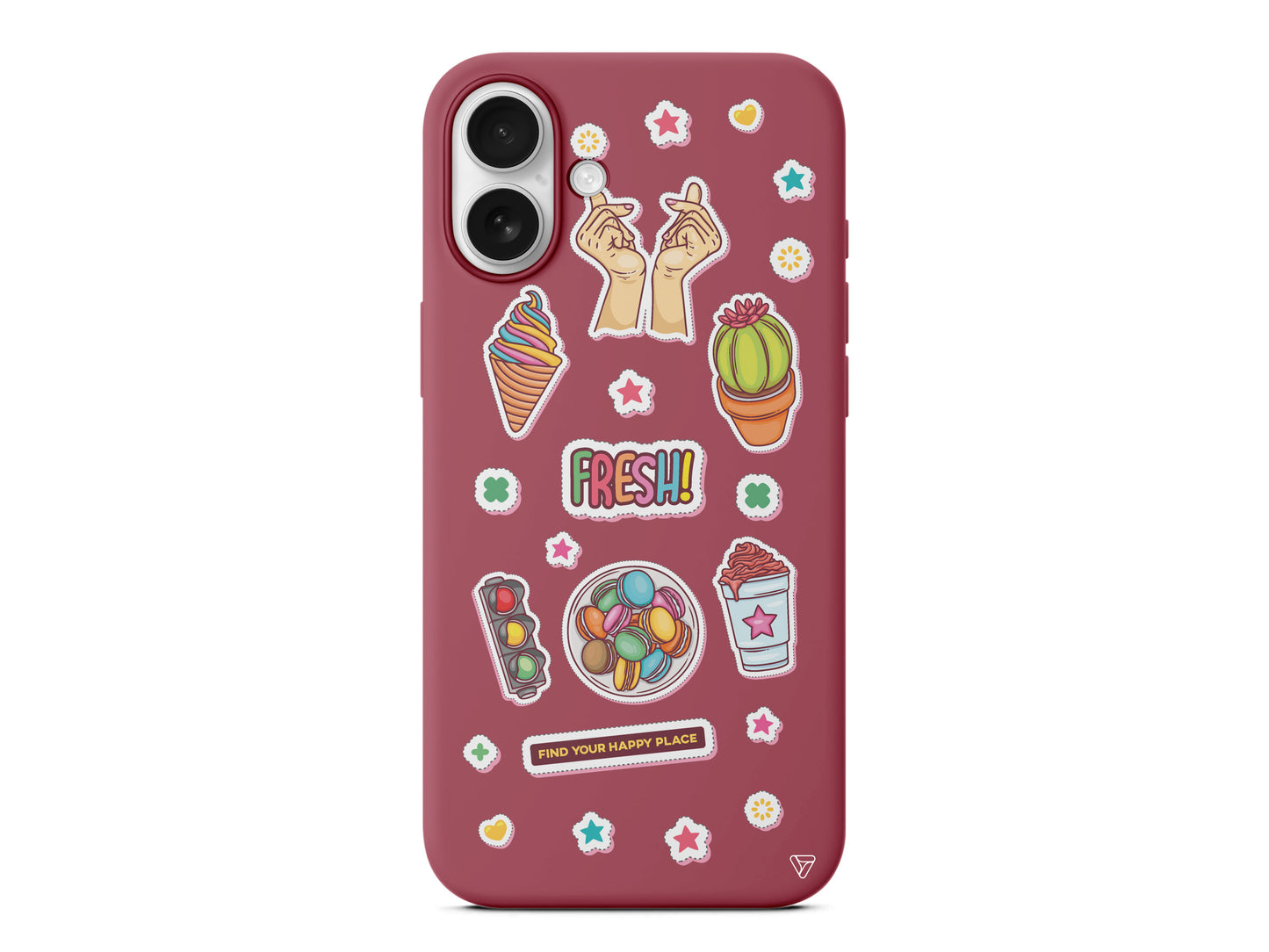 Fresh! Lansman Model İçi Kadife Silikon Telefon Kılıfı – Plus Serisine Özel