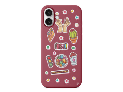 Fresh! Lansman Model İçi Kadife Silikon Telefon Kılıfı