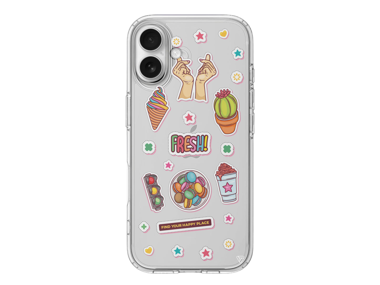 Fresh! Lansman Model İçi Kadife Silikon Telefon Kılıfı – Plus Serisine Özel