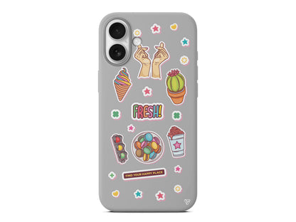 Fresh! Lansman Model İçi Kadife Silikon Telefon Kılıfı – Plus Serisine Özel