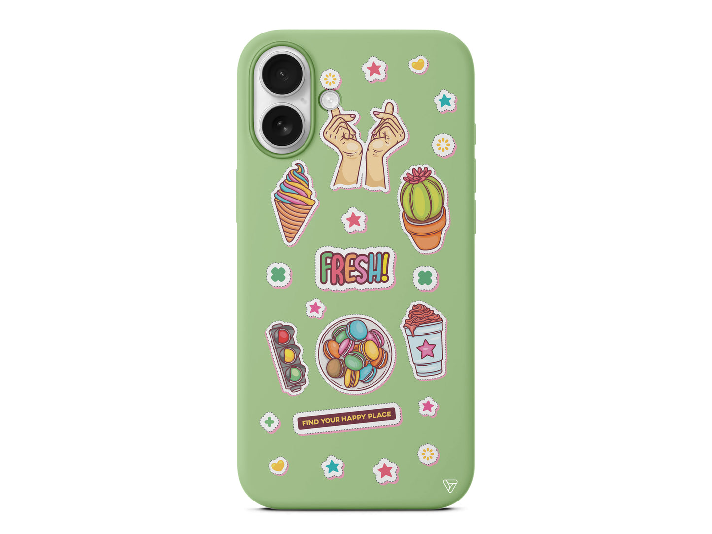 Fresh! Lansman Model İçi Kadife Silikon Telefon Kılıfı