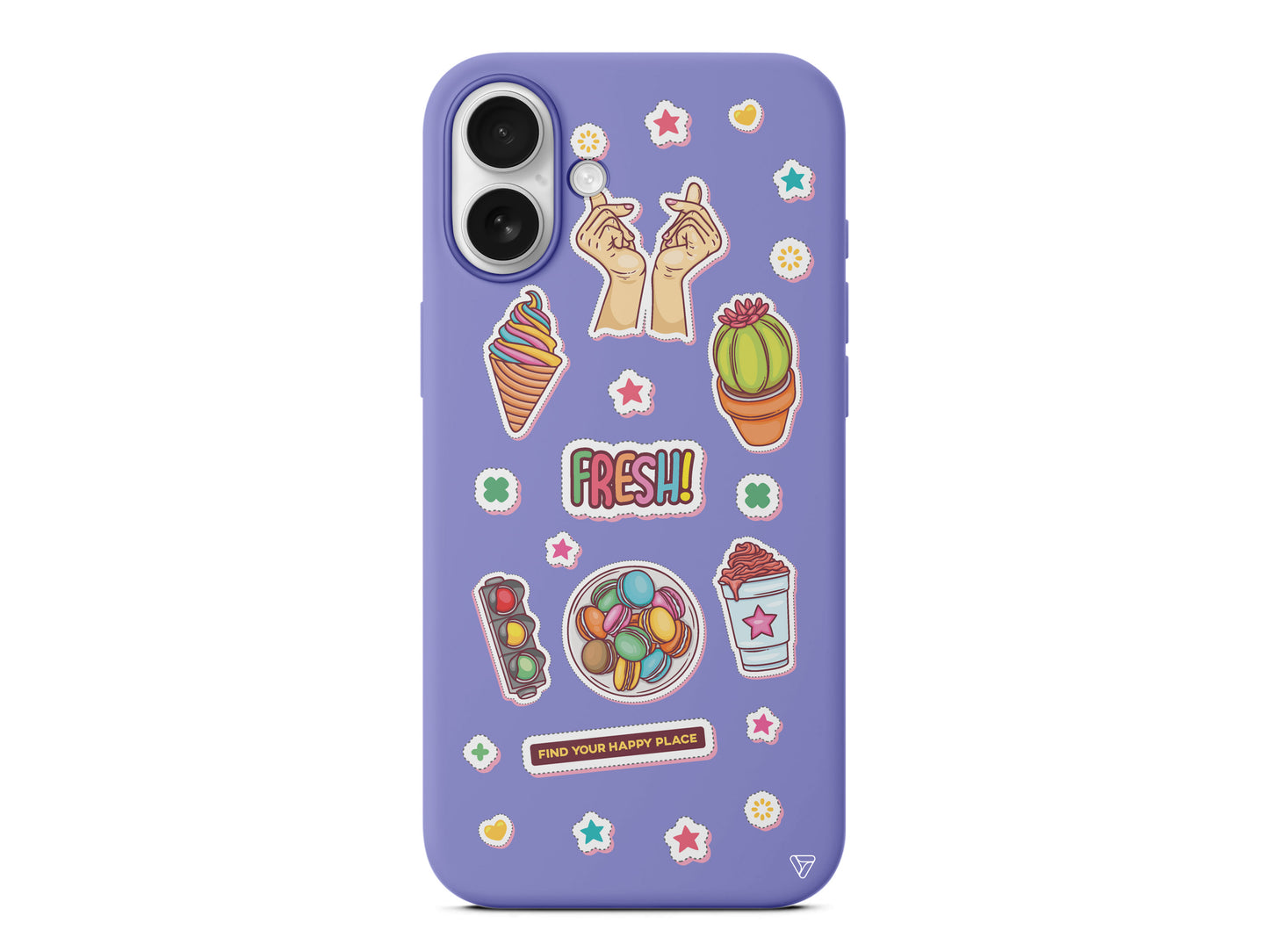 Fresh! Lansman Model İçi Kadife Silikon Telefon Kılıfı