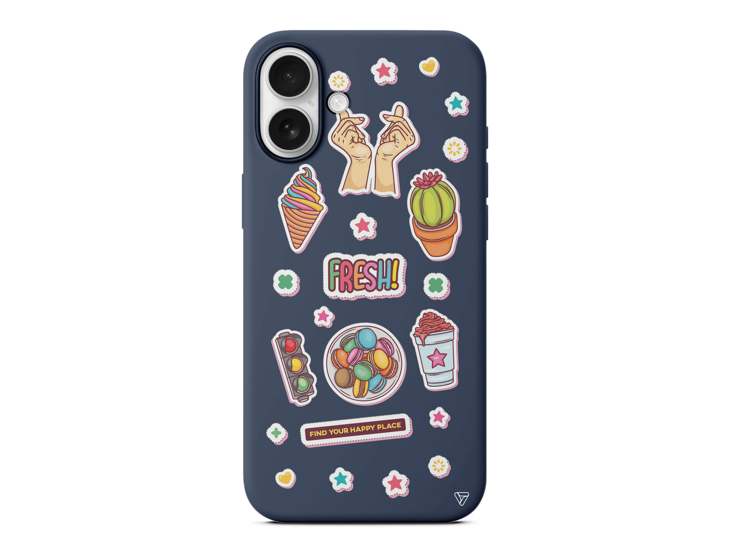 Fresh! Lansman Model İçi Kadife Silikon Telefon Kılıfı – Plus Serisine Özel