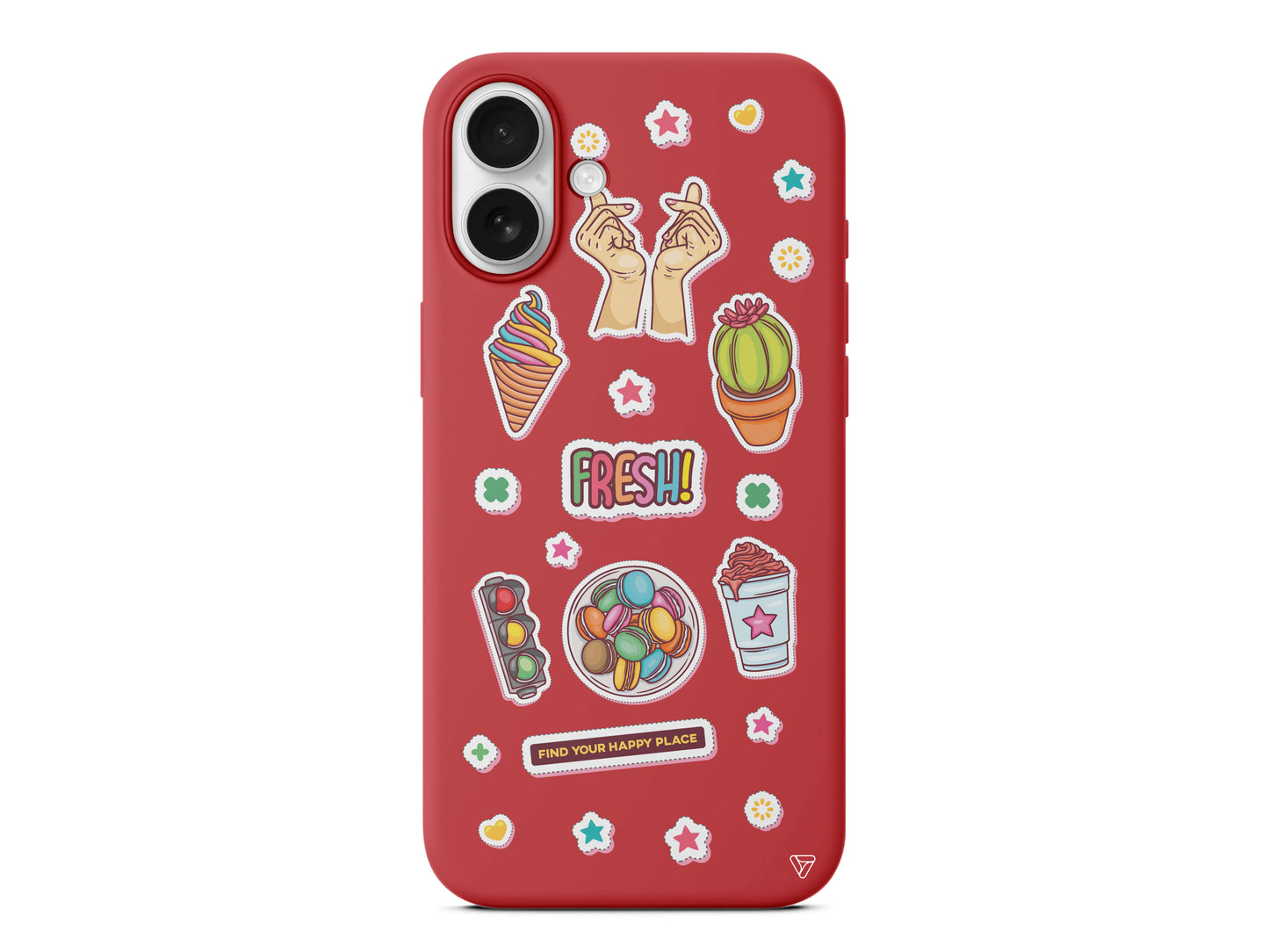 Fresh! Lansman Model İçi Kadife Silikon Telefon Kılıfı – Plus Serisine Özel