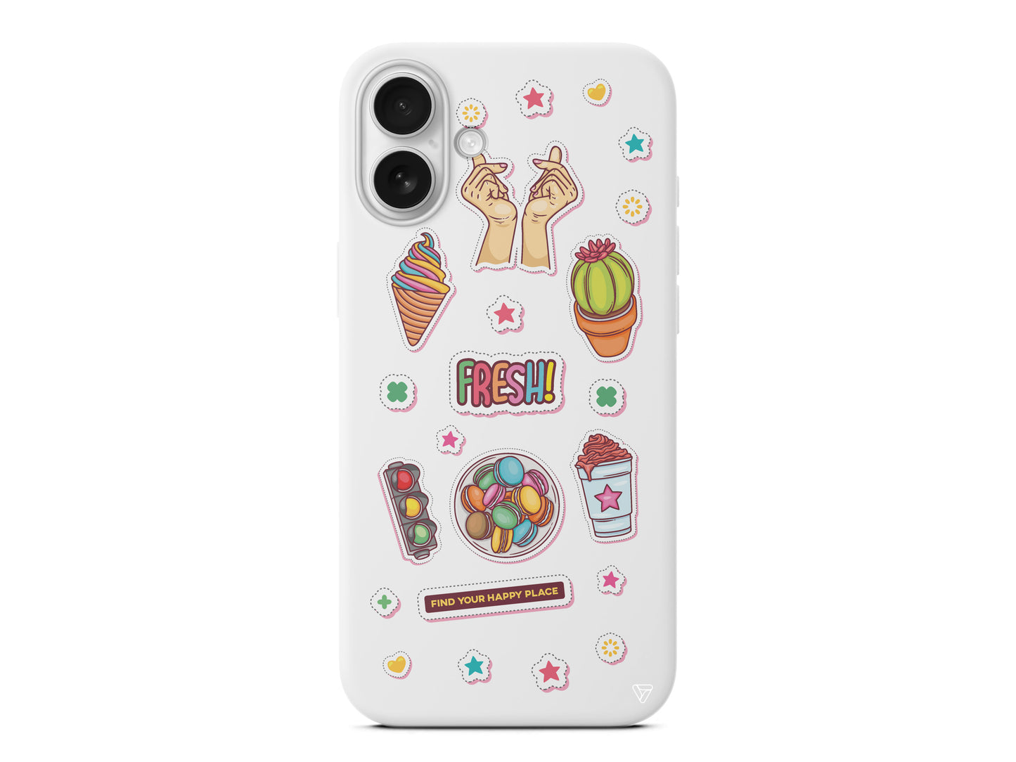 Fresh! Lansman Model İçi Kadife Silikon Telefon Kılıfı – Plus Serisine Özel