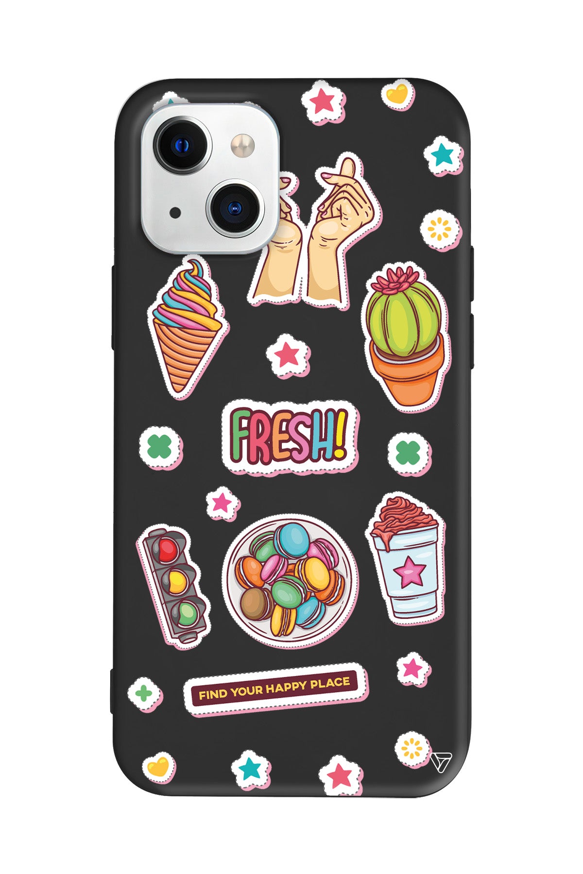 Fresh! Lansman Model İçi Kadife Silikon Telefon Kılıfı