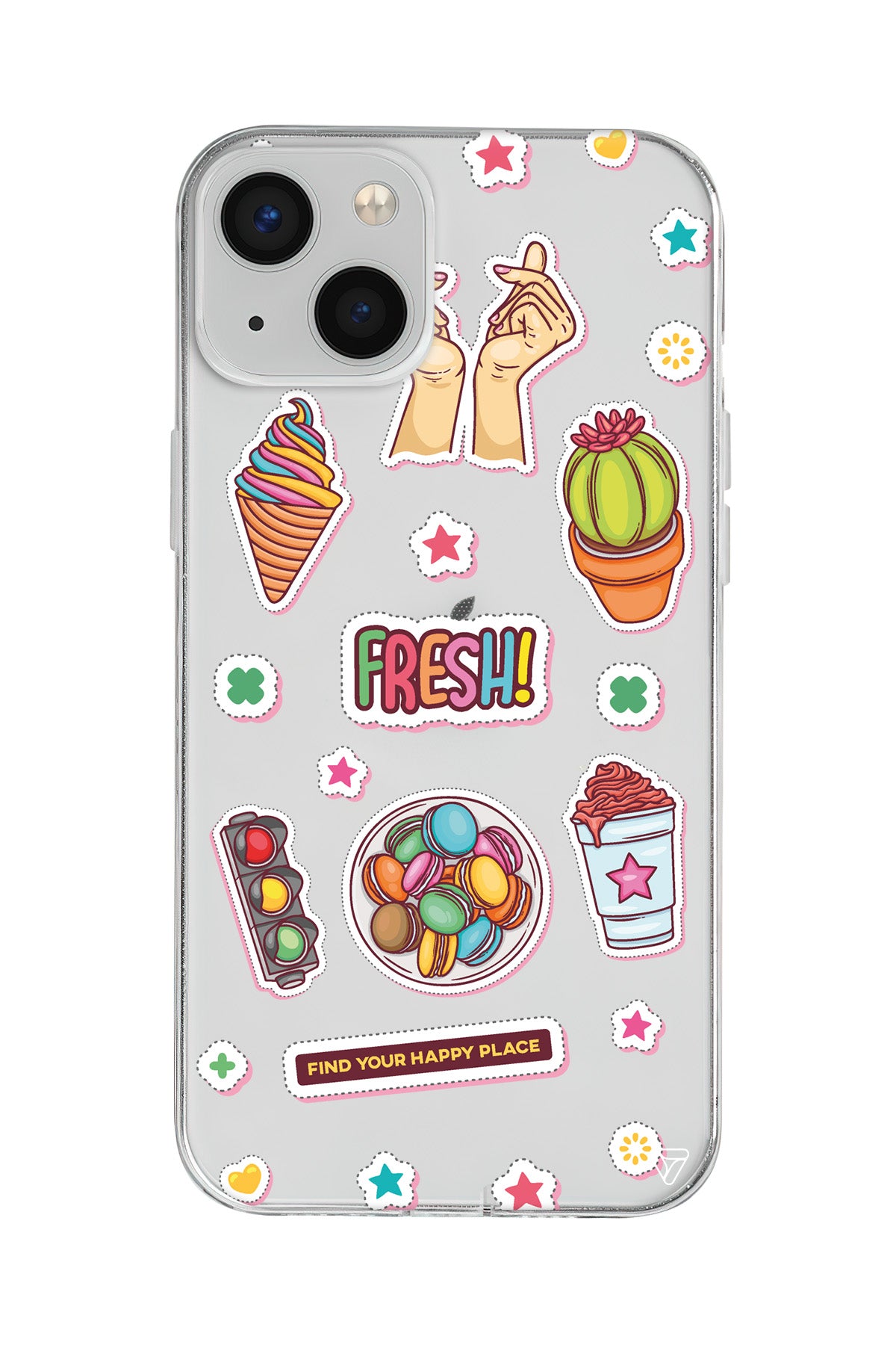 Fresh! Lansman Model İçi Kadife Silikon Telefon Kılıfı – Plus Serisine Özel