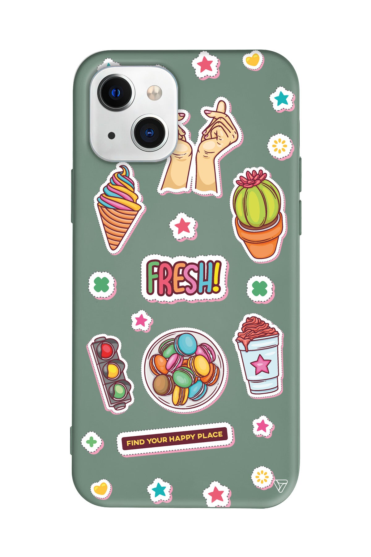 Fresh! Lansman Model İçi Kadife Silikon Telefon Kılıfı – Plus Serisine Özel