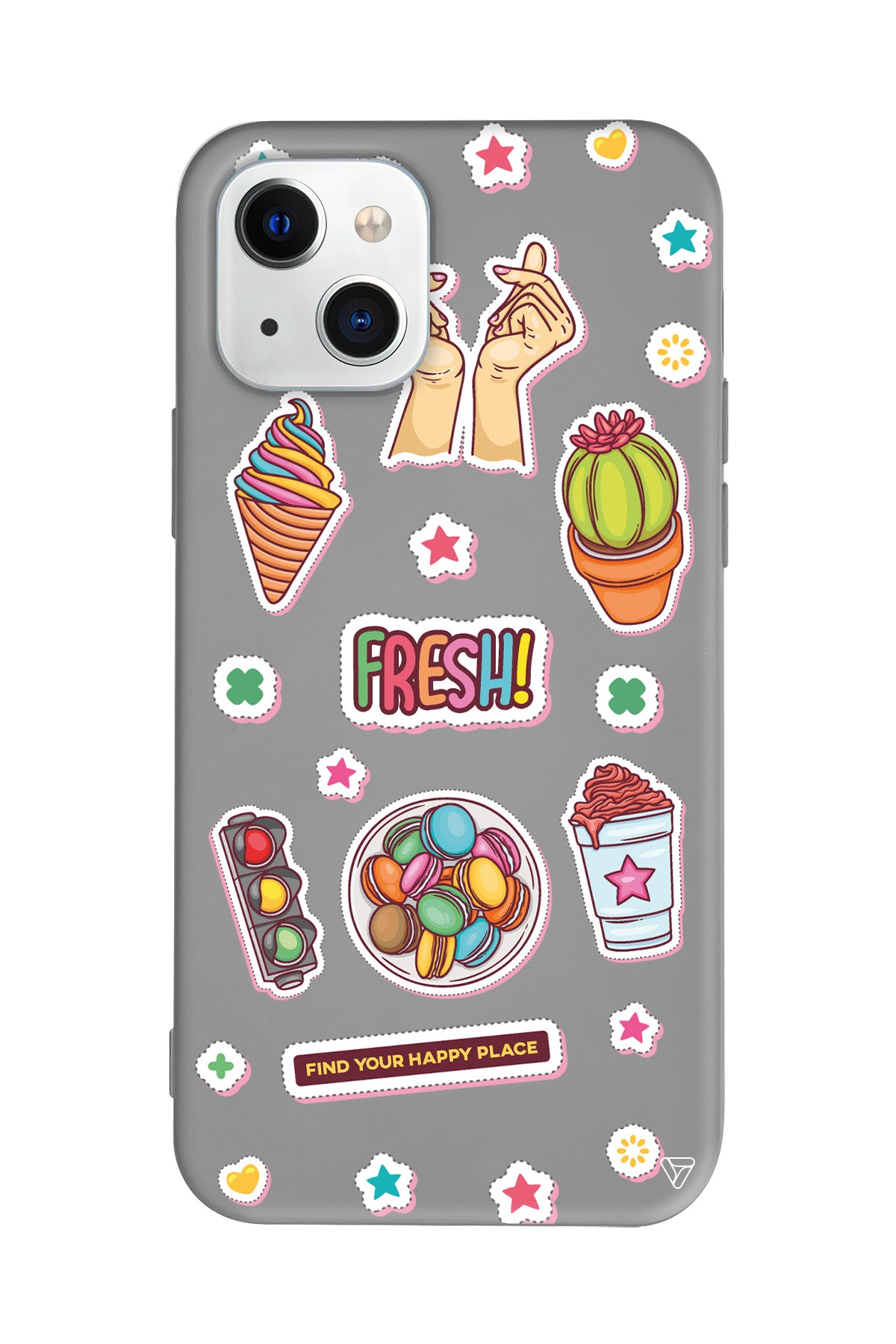 Fresh! Lansman Model İçi Kadife Silikon Telefon Kılıfı