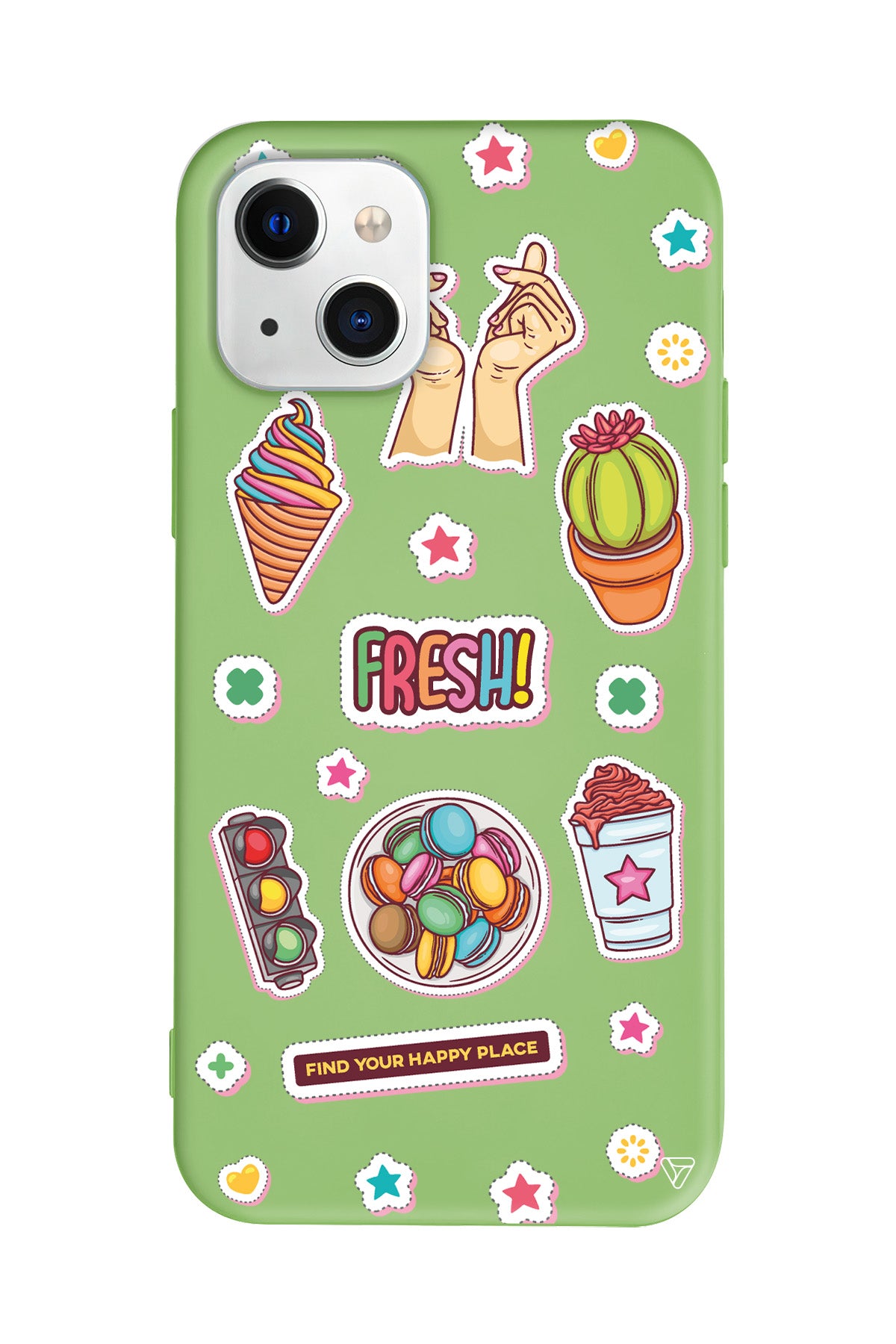 Fresh! Lansman Model İçi Kadife Silikon Telefon Kılıfı