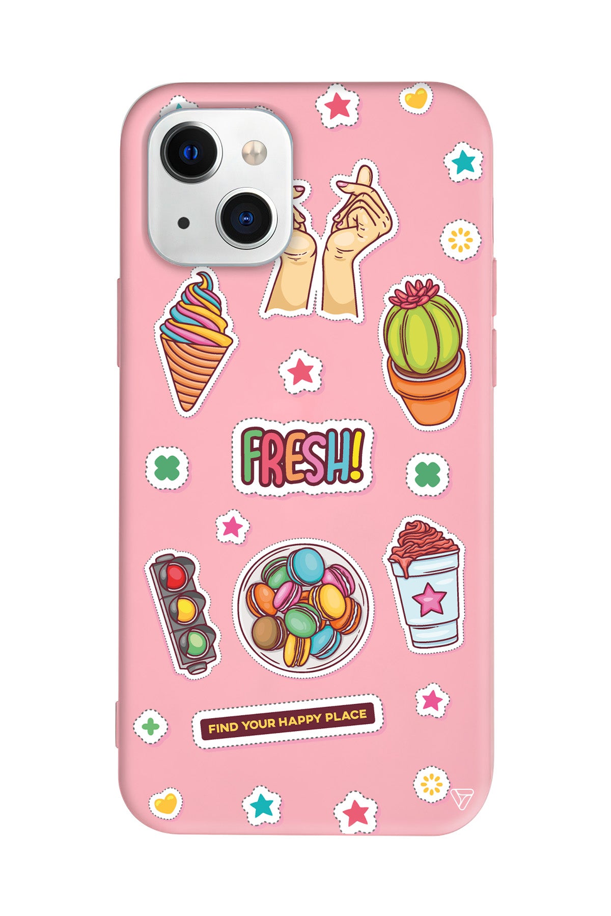 Fresh! Lansman Model İçi Kadife Silikon Telefon Kılıfı