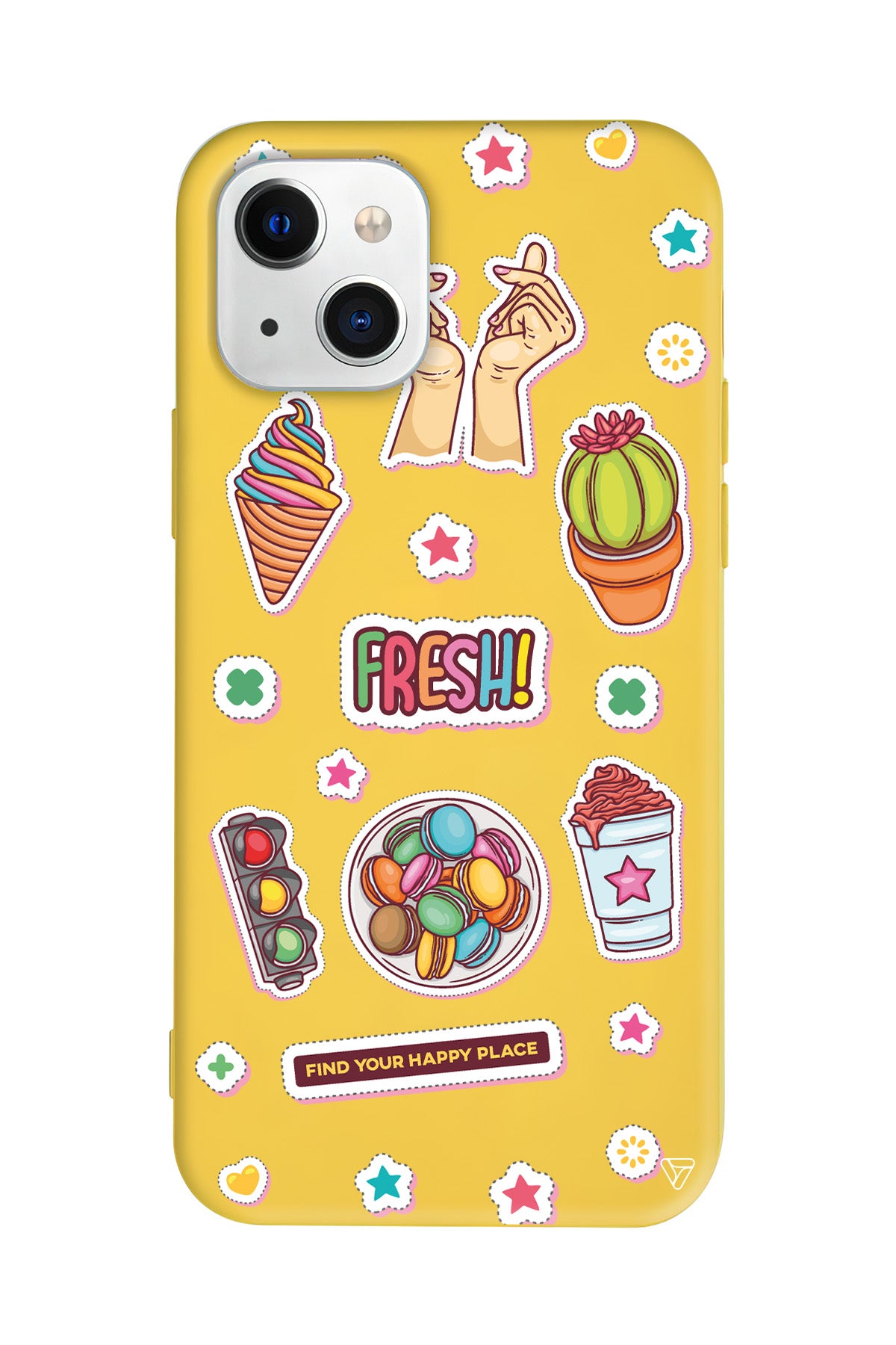 Fresh! Lansman Model İçi Kadife Silikon Telefon Kılıfı