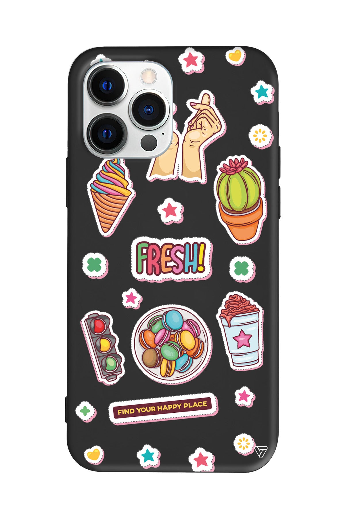 Fresh! Lansman Model İçi Kadife Silikon Telefon Kılıfı