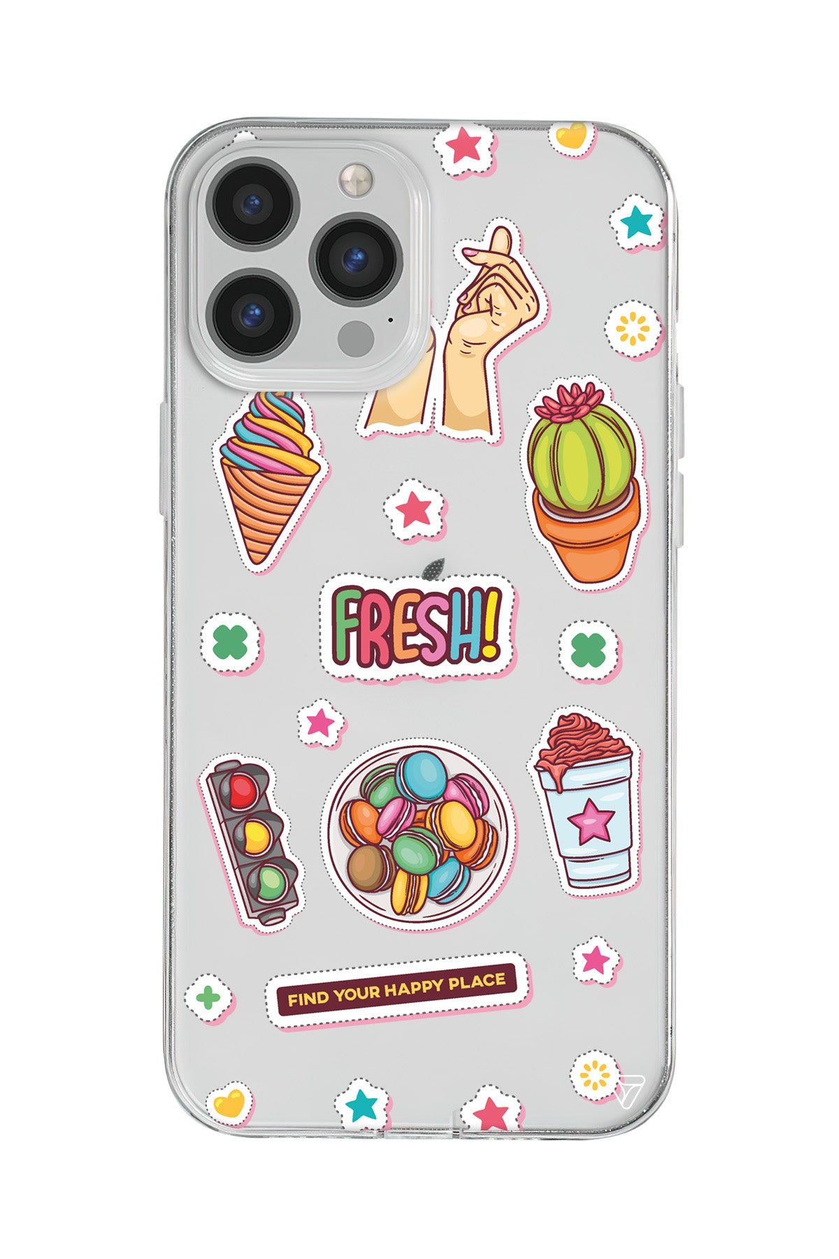 Fresh! Lansman Model İçi Kadife Silikon Telefon Kılıfı