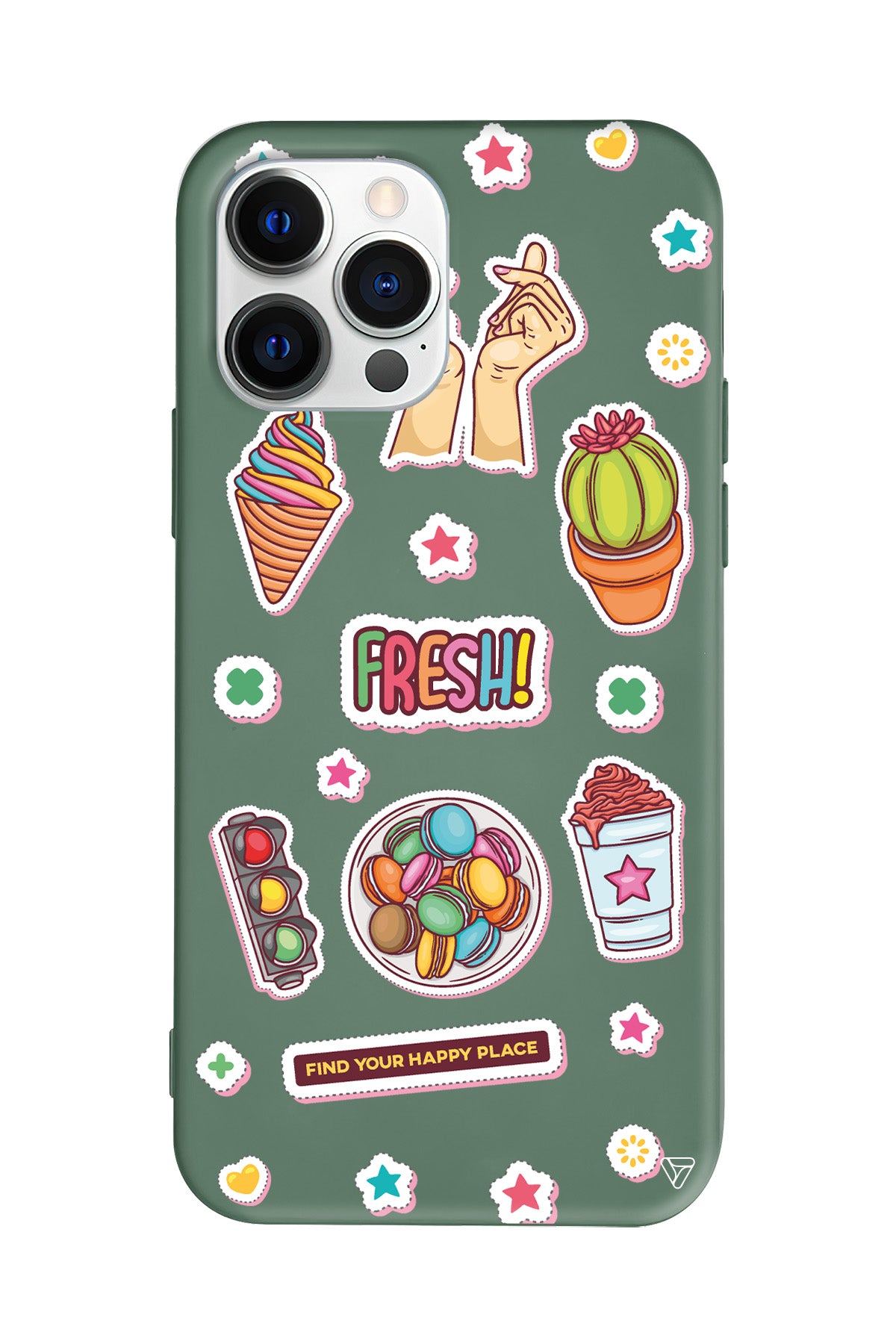 Fresh! Lansman Model İçi Kadife Silikon Telefon Kılıfı