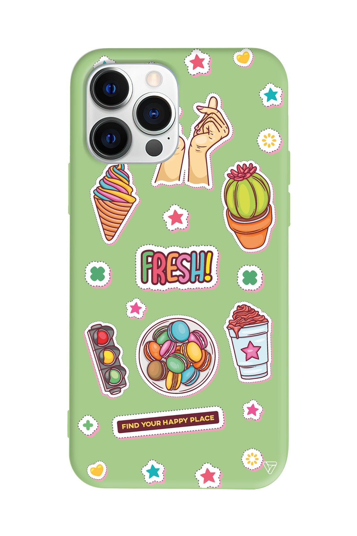 Fresh! Lansman Model İçi Kadife Silikon Telefon Kılıfı