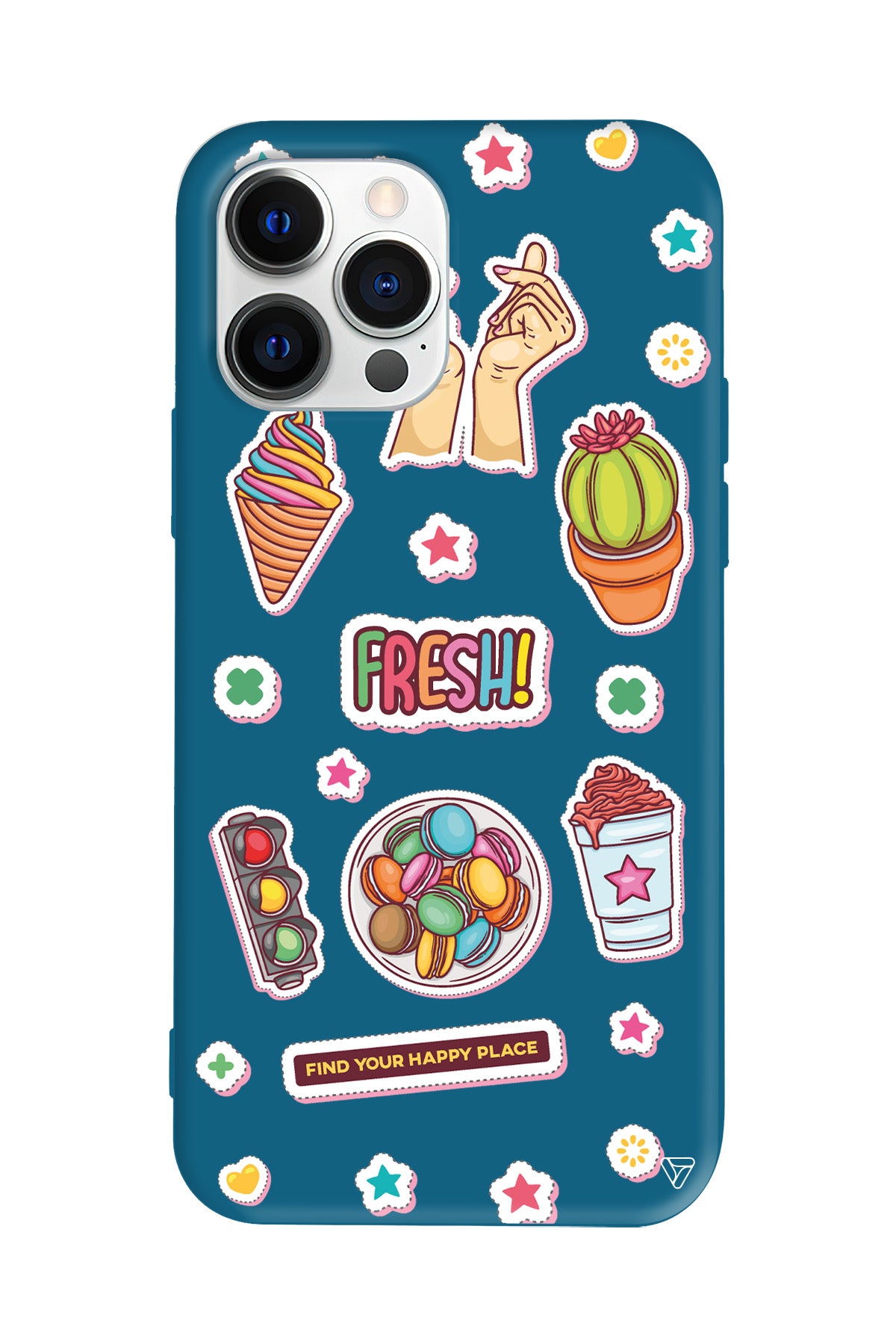 Fresh! Lansman Model İçi Kadife Silikon Telefon Kılıfı