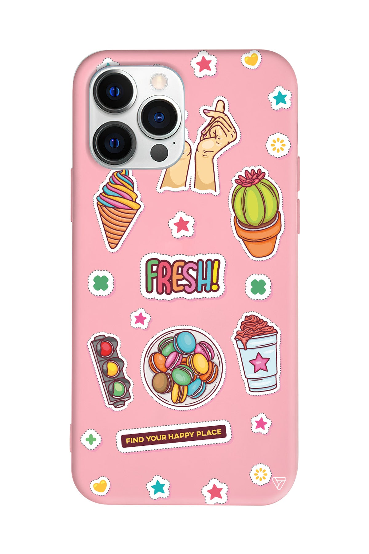 Fresh! Lansman Model İçi Kadife Silikon Telefon Kılıfı