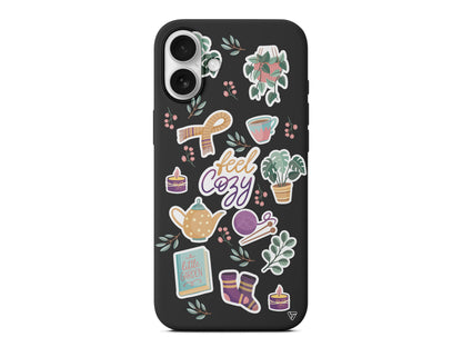 Feel Cozy Lansman Model İçi Kadife Silikon Telefon Kılıfı – Plus Serisine Özel