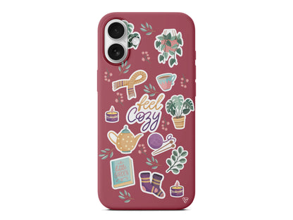 Feel Cozy Lansman Model İçi Kadife Silikon Telefon Kılıfı – Plus Serisine Özel