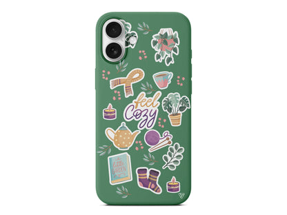 Feel Cozy Lansman Model İçi Kadife Silikon Telefon Kılıfı – Plus Serisine Özel