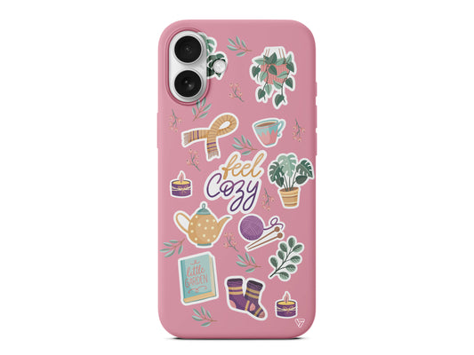 Feel Cozy Lansman Model İçi Kadife Silikon Telefon Kılıfı – Plus Serisine Özel