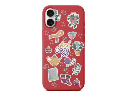 Feel Cozy Lansman Model İçi Kadife Silikon Telefon Kılıfı – Plus Serisine Özel