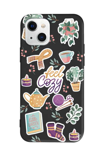 Feel Cozy Lansman Model İçi Kadife Silikon Telefon Kılıfı – Plus Serisine Özel