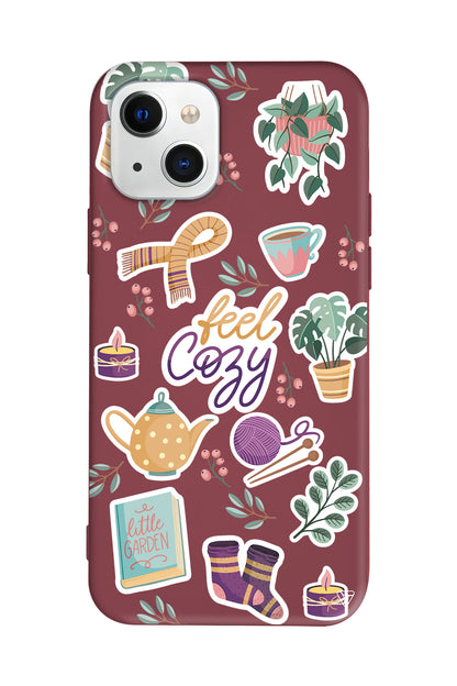 Feel Cozy Lansman Model İçi Kadife Silikon Telefon Kılıfı – Plus Serisine Özel