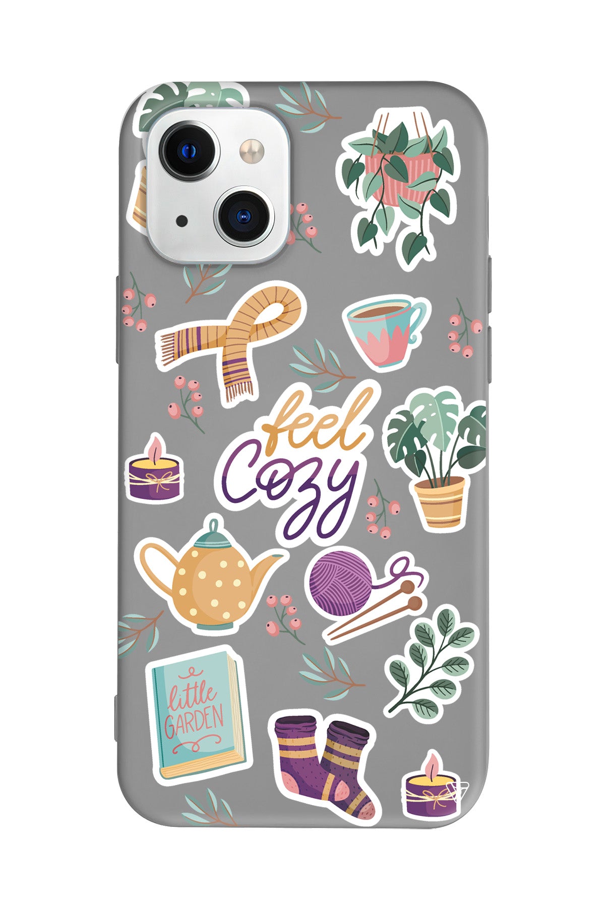 Feel Cozy Lansman Model İçi Kadife Silikon Telefon Kılıfı – Plus Serisine Özel