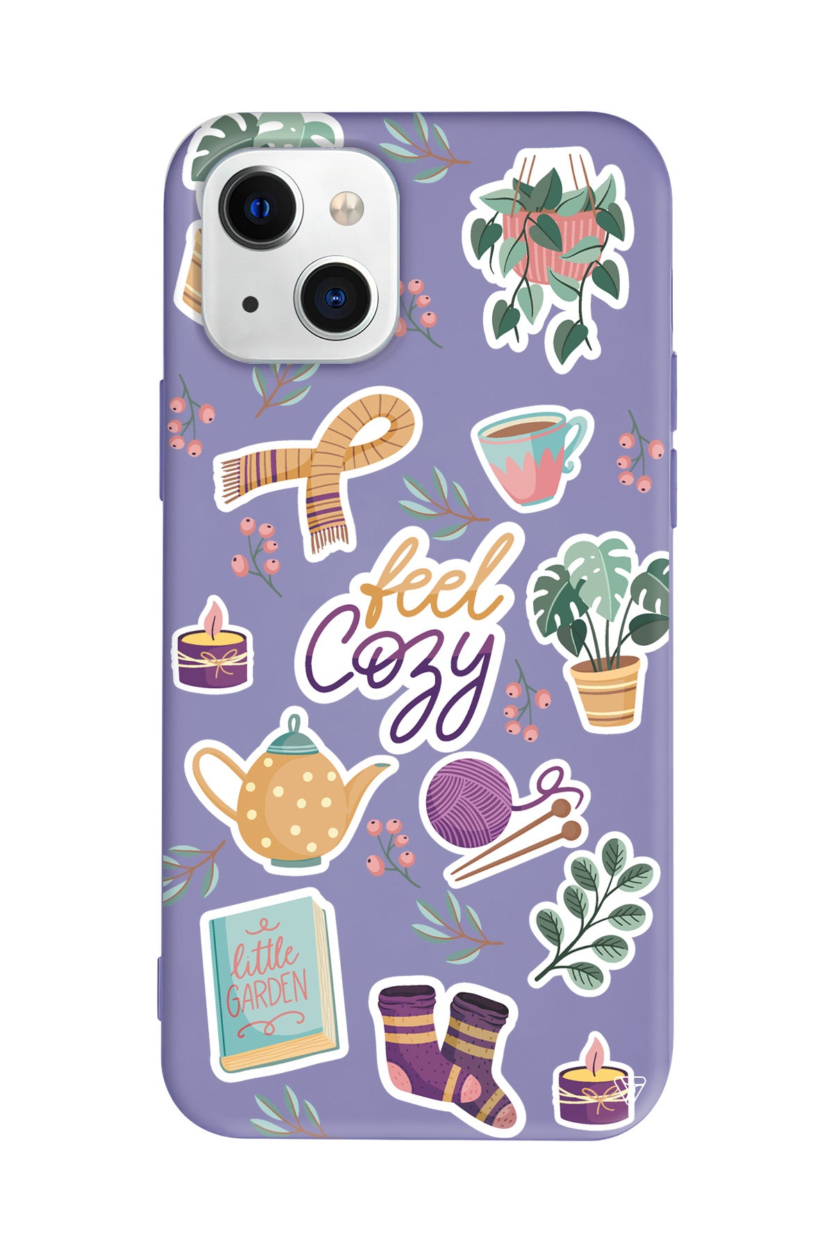 Feel Cozy Lansman Model İçi Kadife Silikon Telefon Kılıfı – Plus Serisine Özel