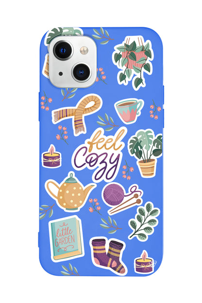 Feel Cozy Lansman Model İçi Kadife Silikon Telefon Kılıfı – Plus Serisine Özel