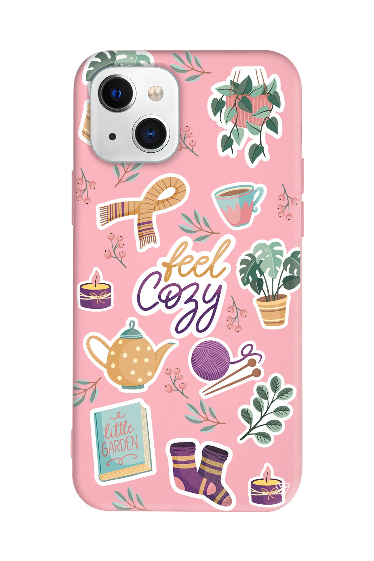 Feel Cozy Lansman Model İçi Kadife Silikon Telefon Kılıfı – Plus Serisine Özel