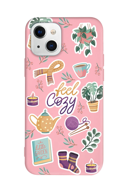 Feel Cozy Lansman Model İçi Kadife Silikon Telefon Kılıfı – Plus Serisine Özel