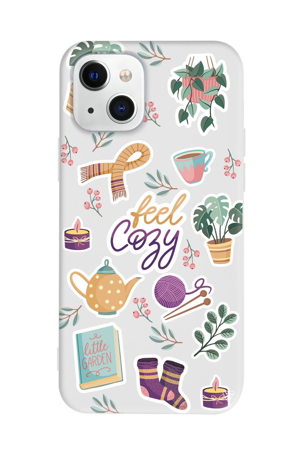 Feel Cozy Lansman Model İçi Kadife Silikon Telefon Kılıfı – Plus Serisine Özel