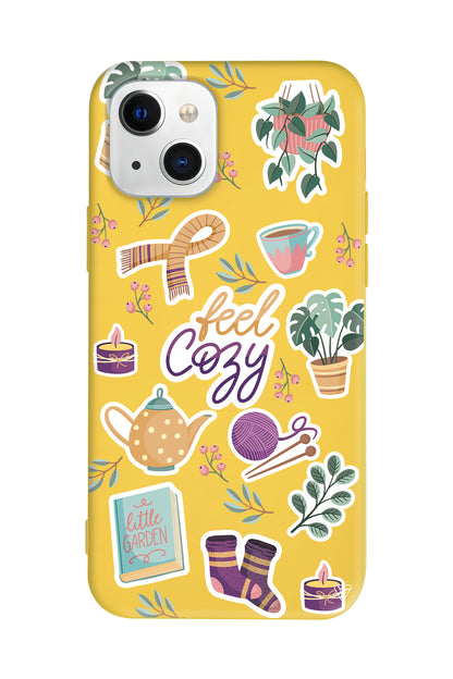 Feel Cozy Lansman Model İçi Kadife Silikon Telefon Kılıfı – Plus Serisine Özel