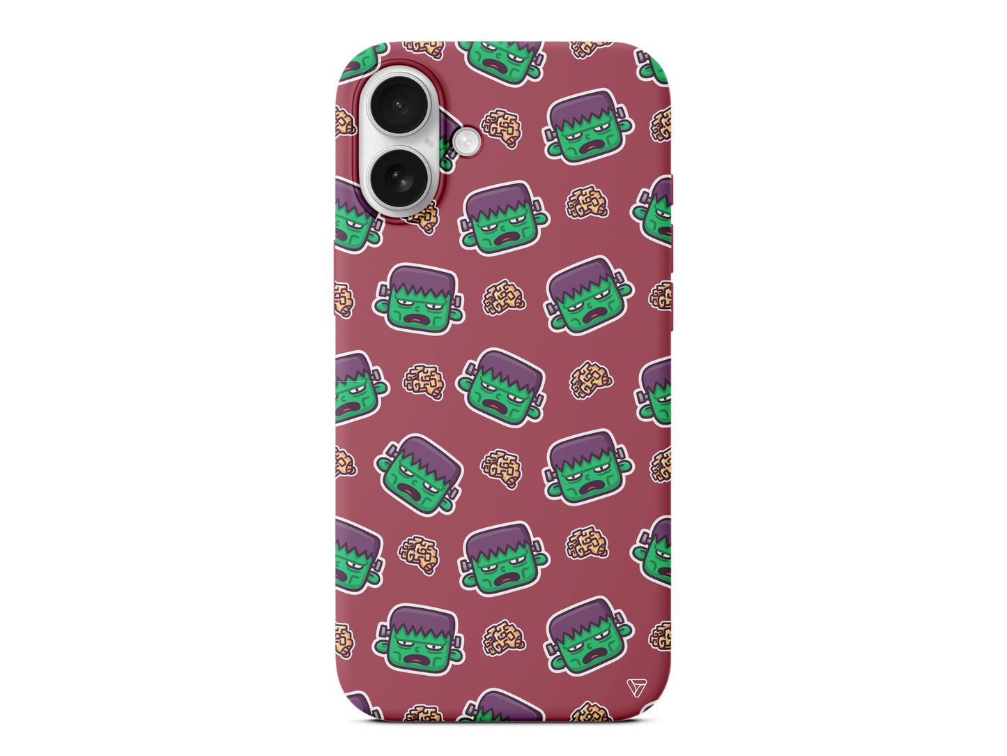 Frankenstein Lansman Model İçi Kadife Silikon Telefon Kılıfı