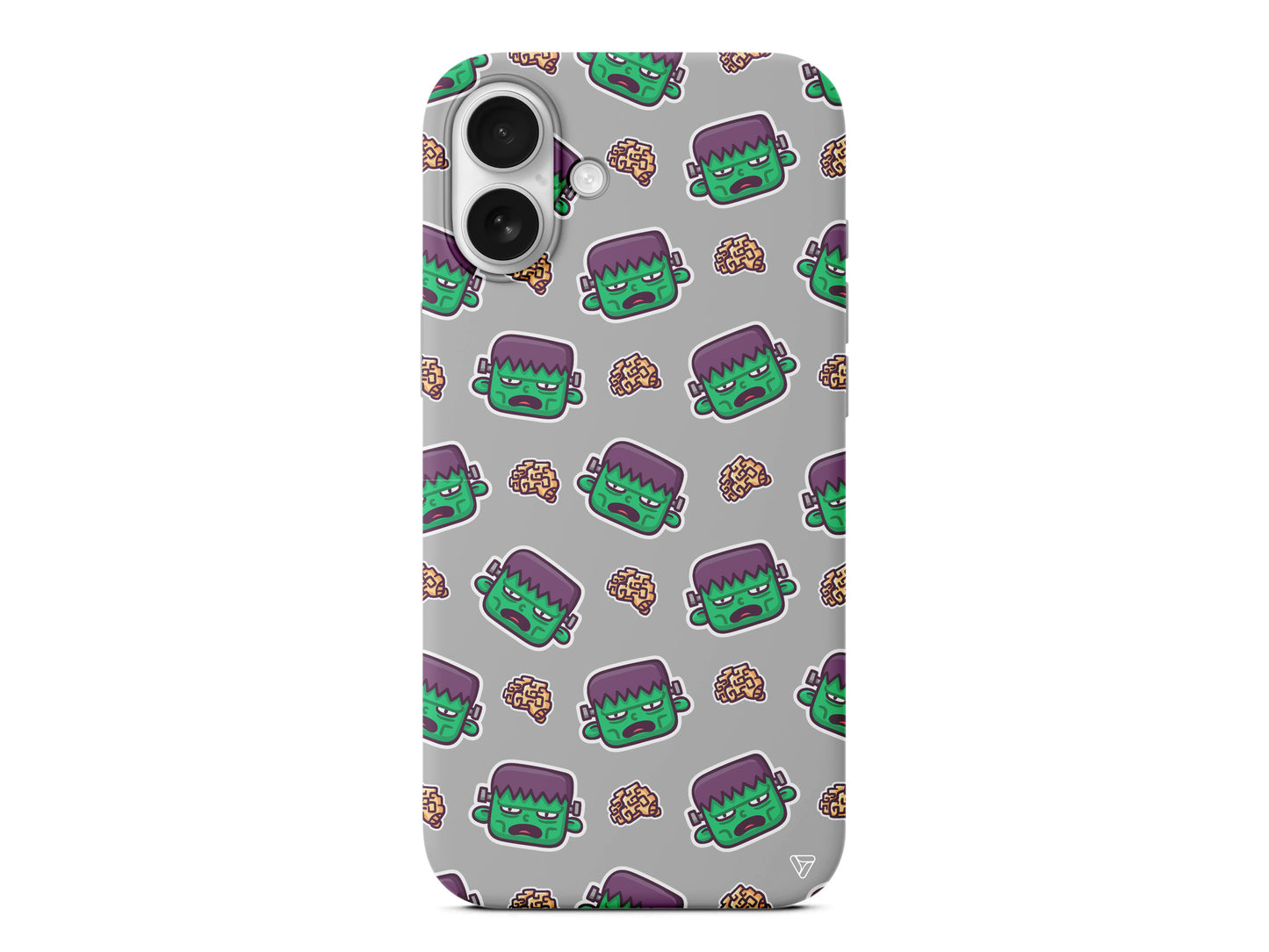 Frankenstein Lansman Model İçi Kadife Silikon Telefon Kılıfı