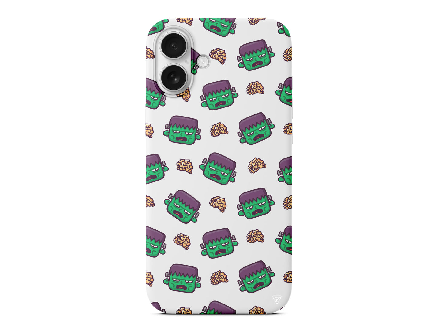 Frankenstein Lansman Model İçi Kadife Silikon Telefon Kılıfı