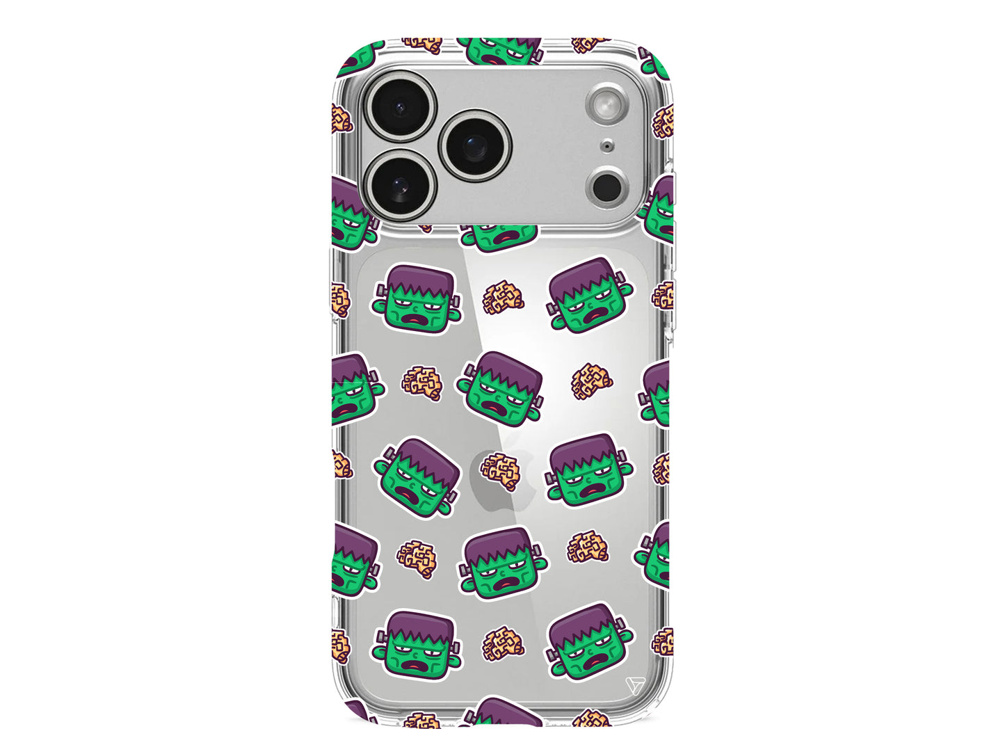 Frankenstein Lansman Model İçi Kadife Silikon Telefon Kılıfı