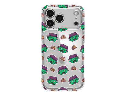 Frankenstein Lansman Model İçi Kadife Silikon Telefon Kılıfı