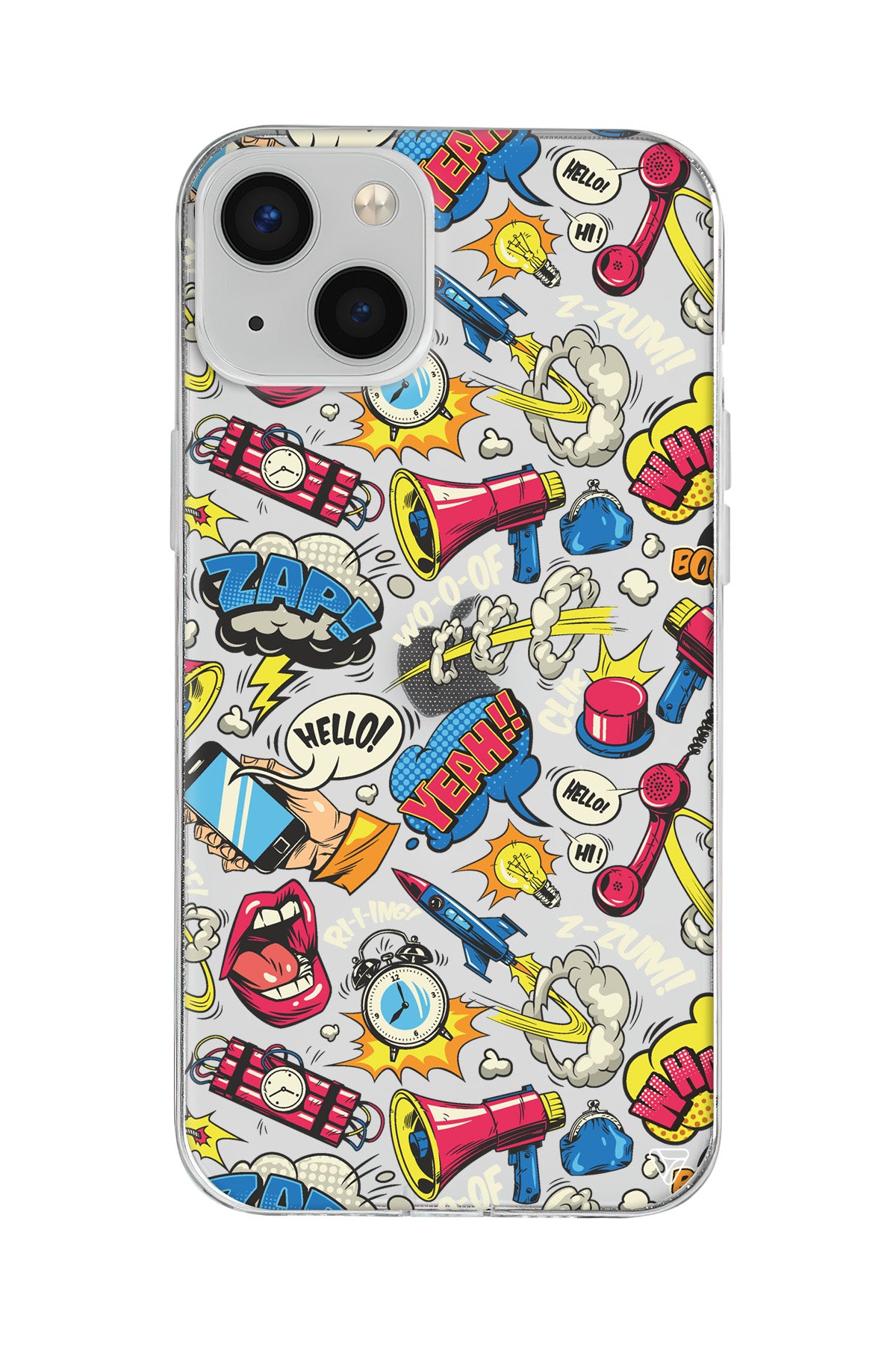 Cizgi Roman Lansman Model İçi Kadife Silikon Telefon Kılıfı – Plus Serisine Özel