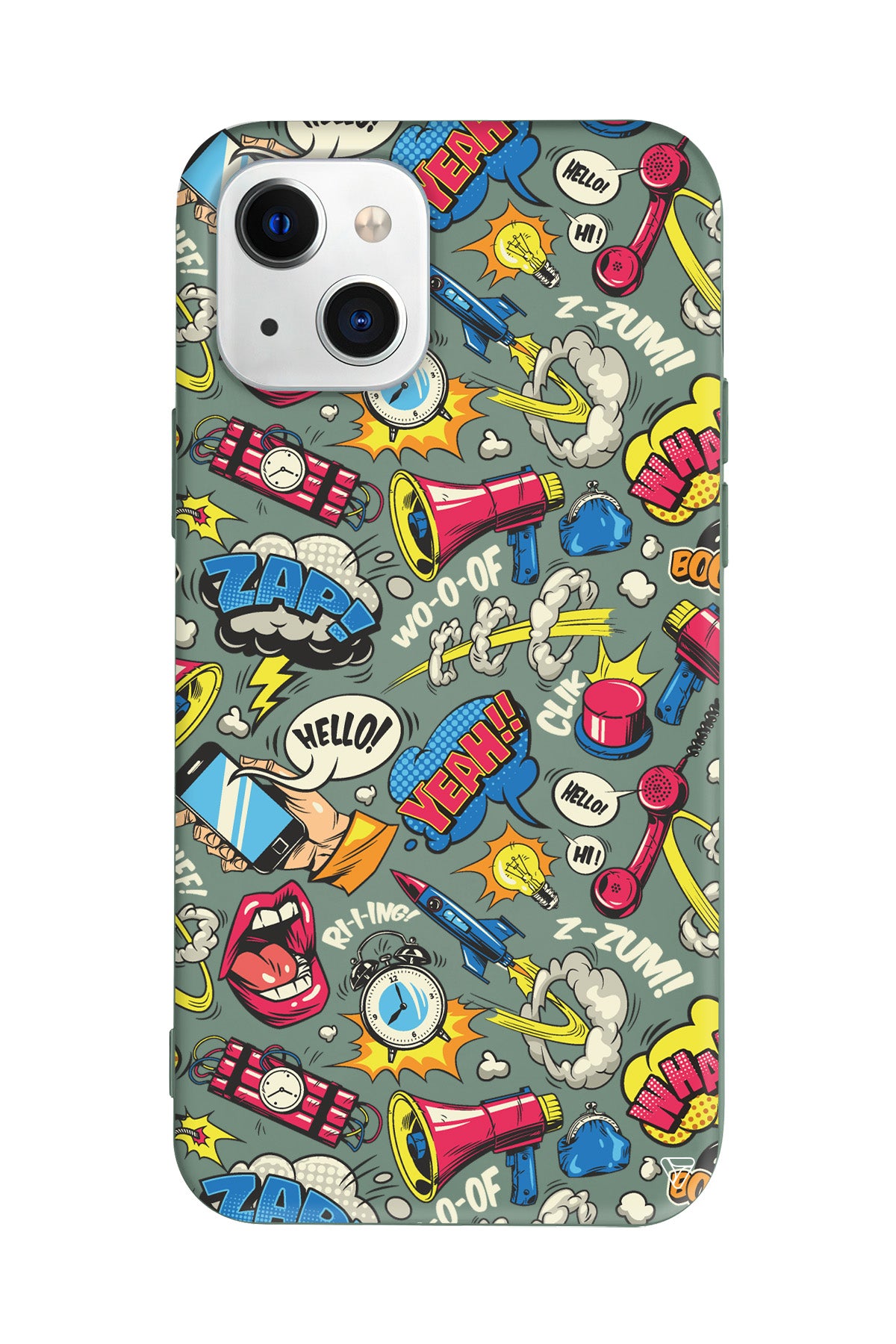 Cizgi Roman Lansman Model İçi Kadife Silikon Telefon Kılıfı – Plus Serisine Özel