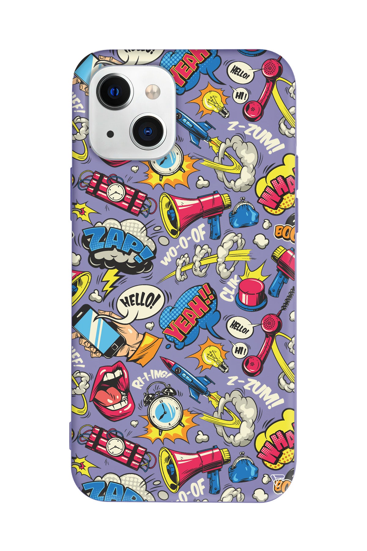 Cizgi Roman Lansman Model İçi Kadife Silikon Telefon Kılıfı – Plus Serisine Özel