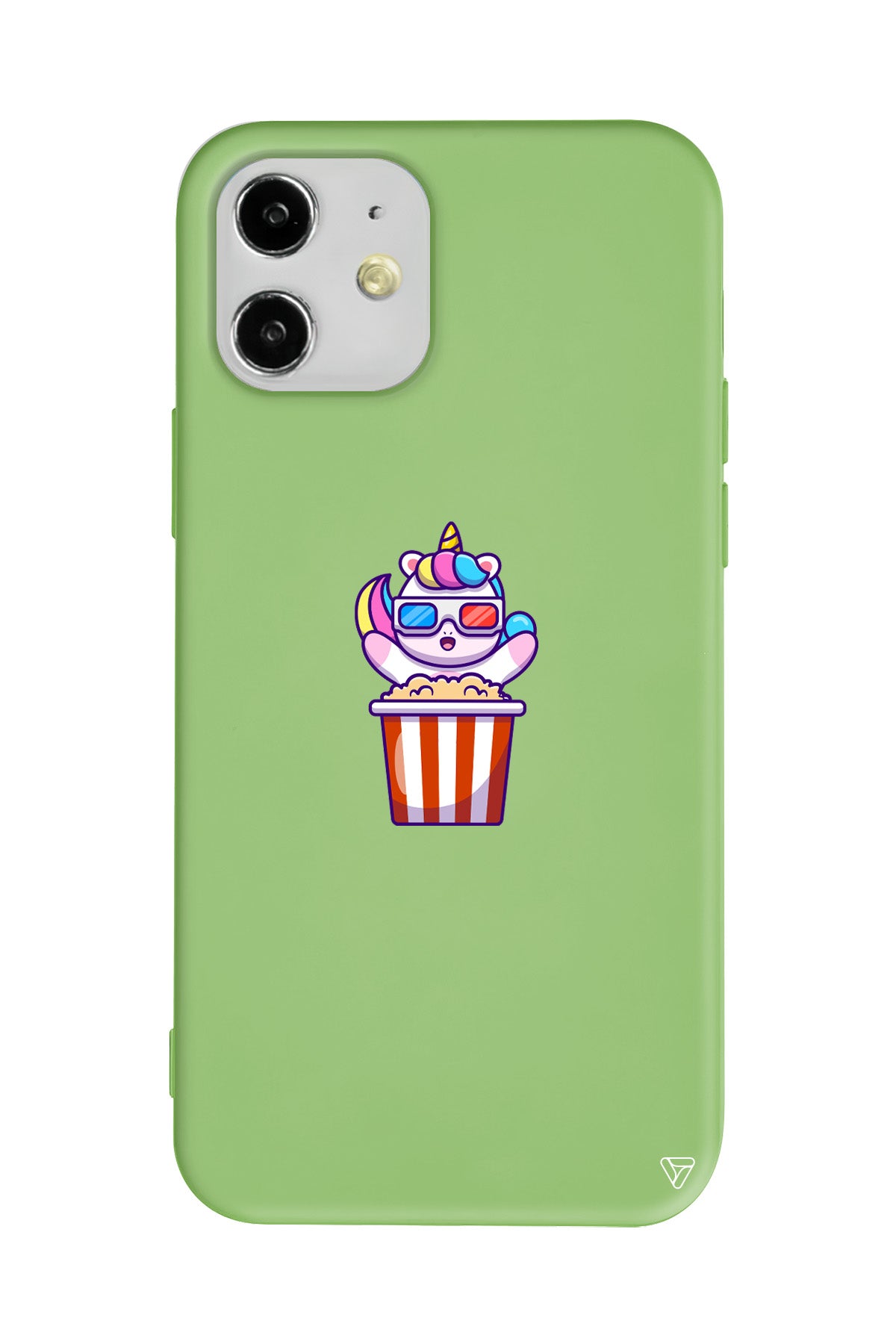 Moviecorn Lansman Model İçi Kadife Silikon Telefon Kılıfı