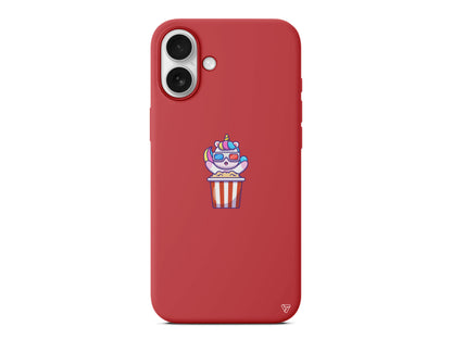 Moviecorn Lansman Model İçi Kadife Silikon Telefon Kılıfı – Plus Serisine Özel