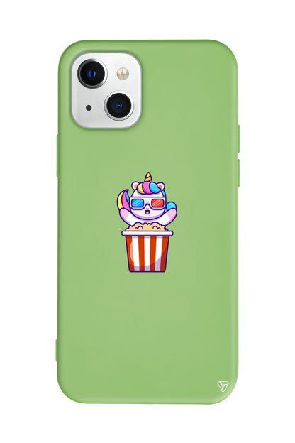 Moviecorn Lansman Model İçi Kadife Silikon Telefon Kılıfı – Plus Serisine Özel